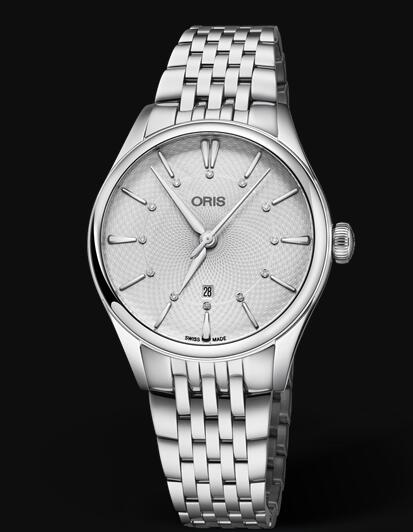 Oris Artelier Date Diamonds 33mm Replica Watch 01 561 7724 4051-07 8 17 79